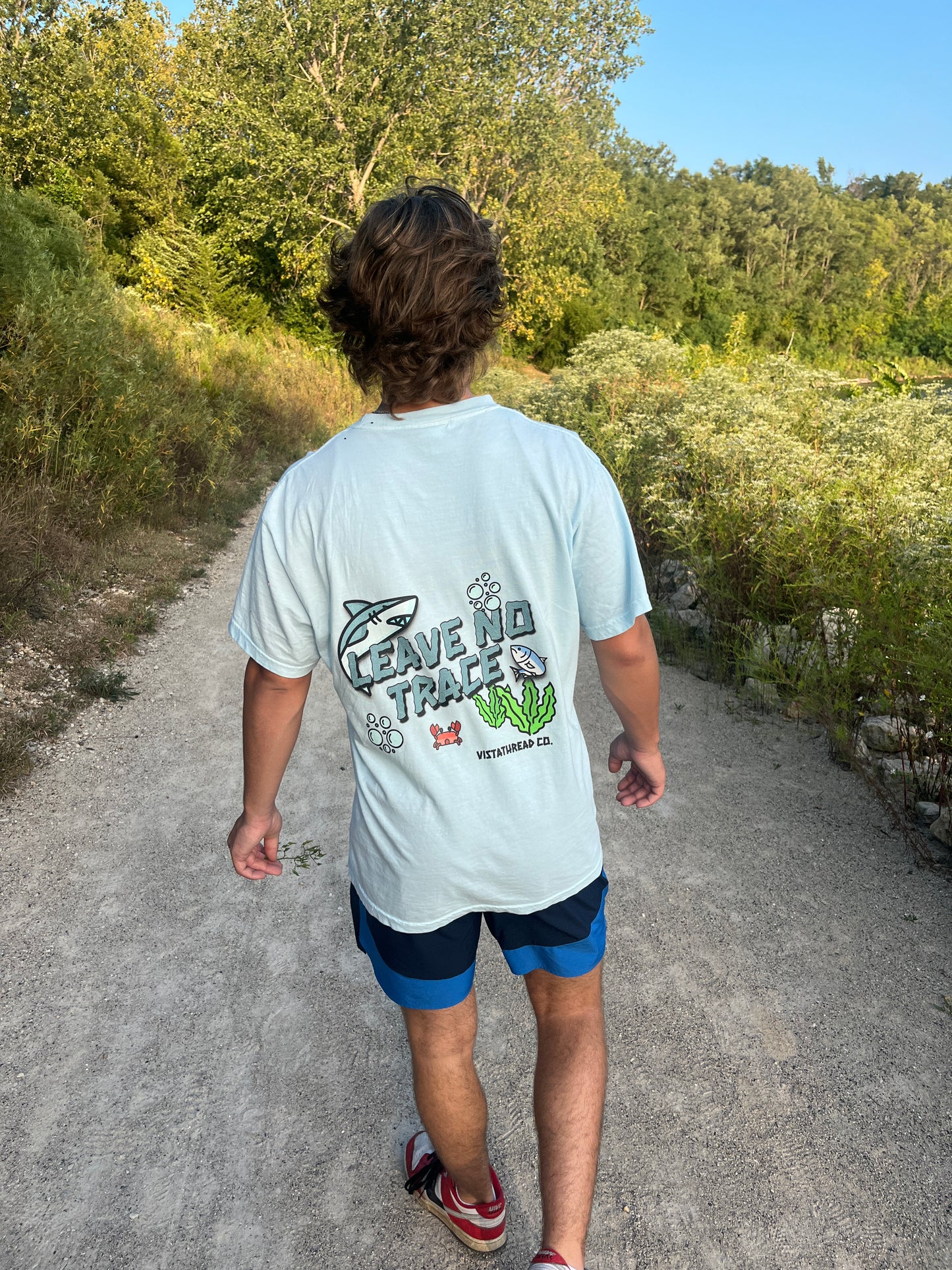 "Leave no trace" Under the Sea T-shirt