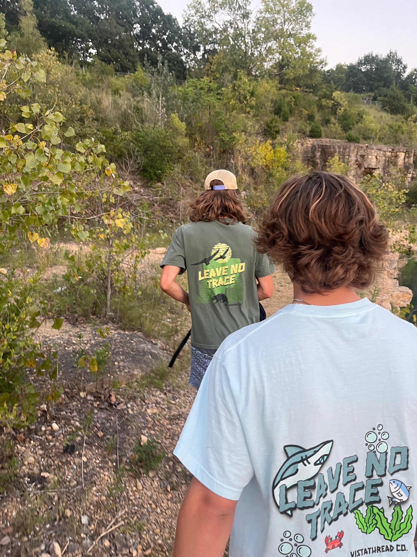 "Leave no trace" Under the Sea T-shirt