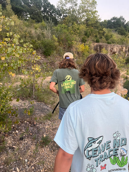 "Leave no trace" Under the Sea T-shirt